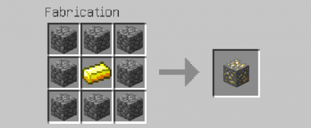 Fabrication du Block d'or